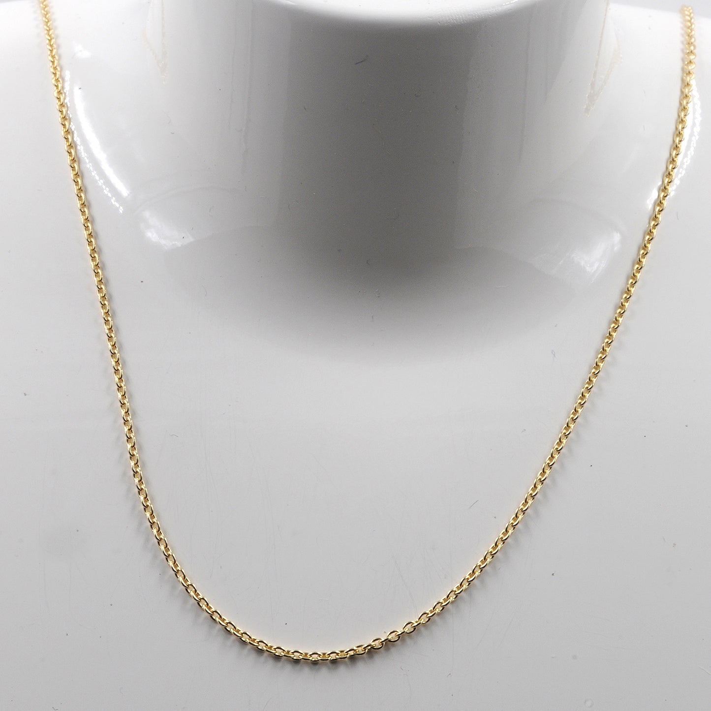Ankerkette rund Halskette 585 - 14 Karat Gold Auswahl