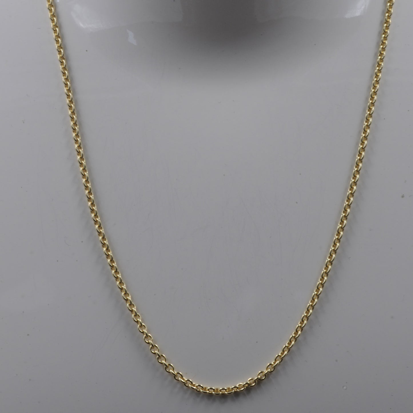 Ankerkette rund Halskette 585 - 14 Karat Gold Auswahl