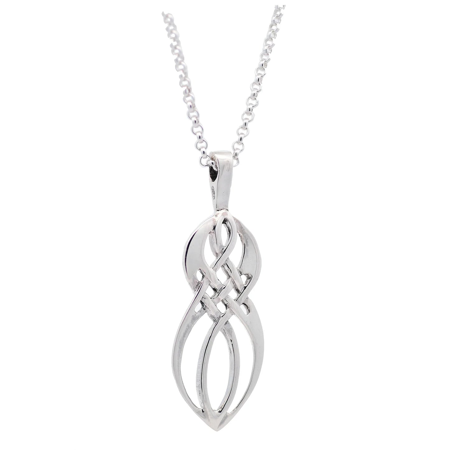 Keltische Harmonie Schmuck 925er Silber mit Ankerkette