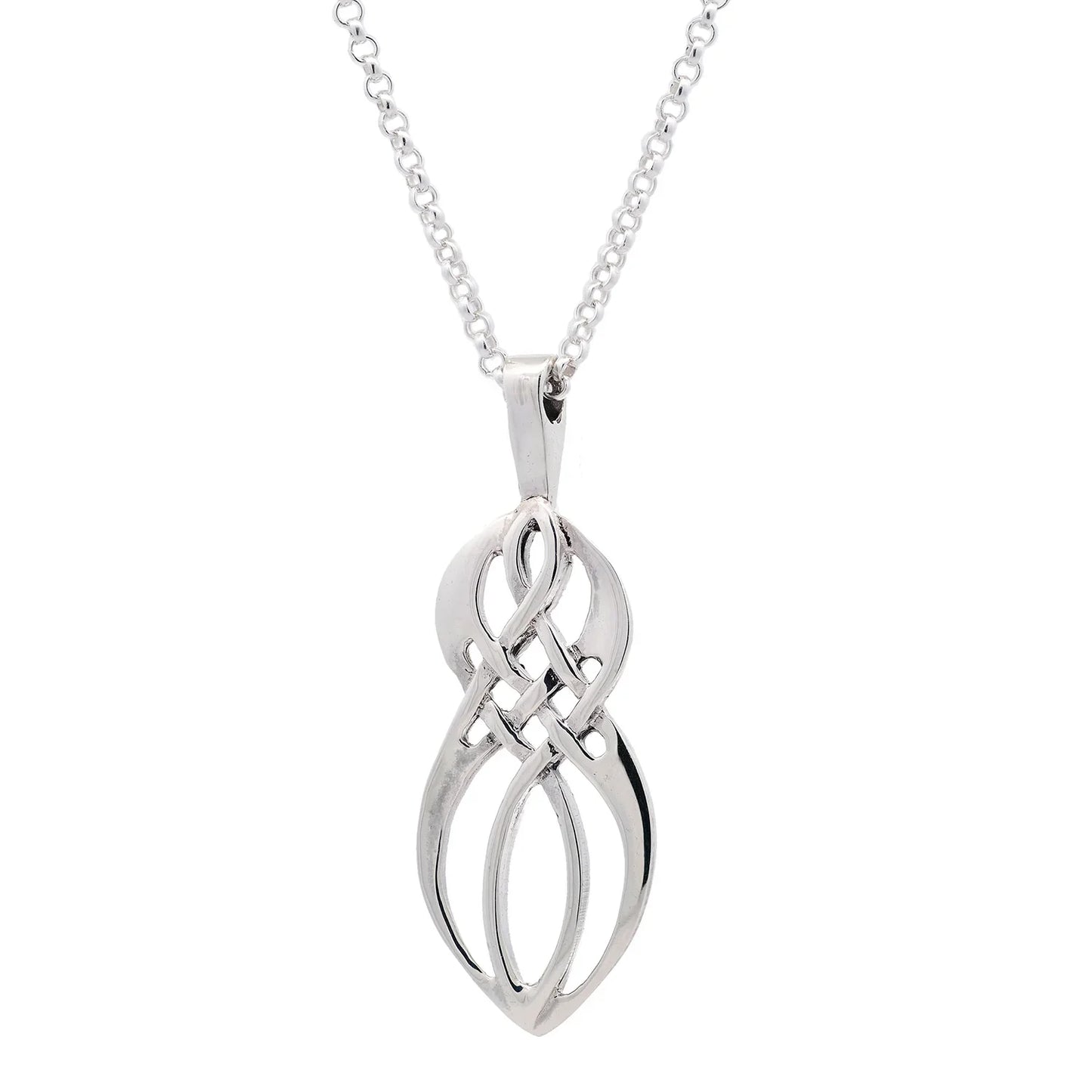 Keltische Harmonie Schmuck 925er Silber mit Ankerkette