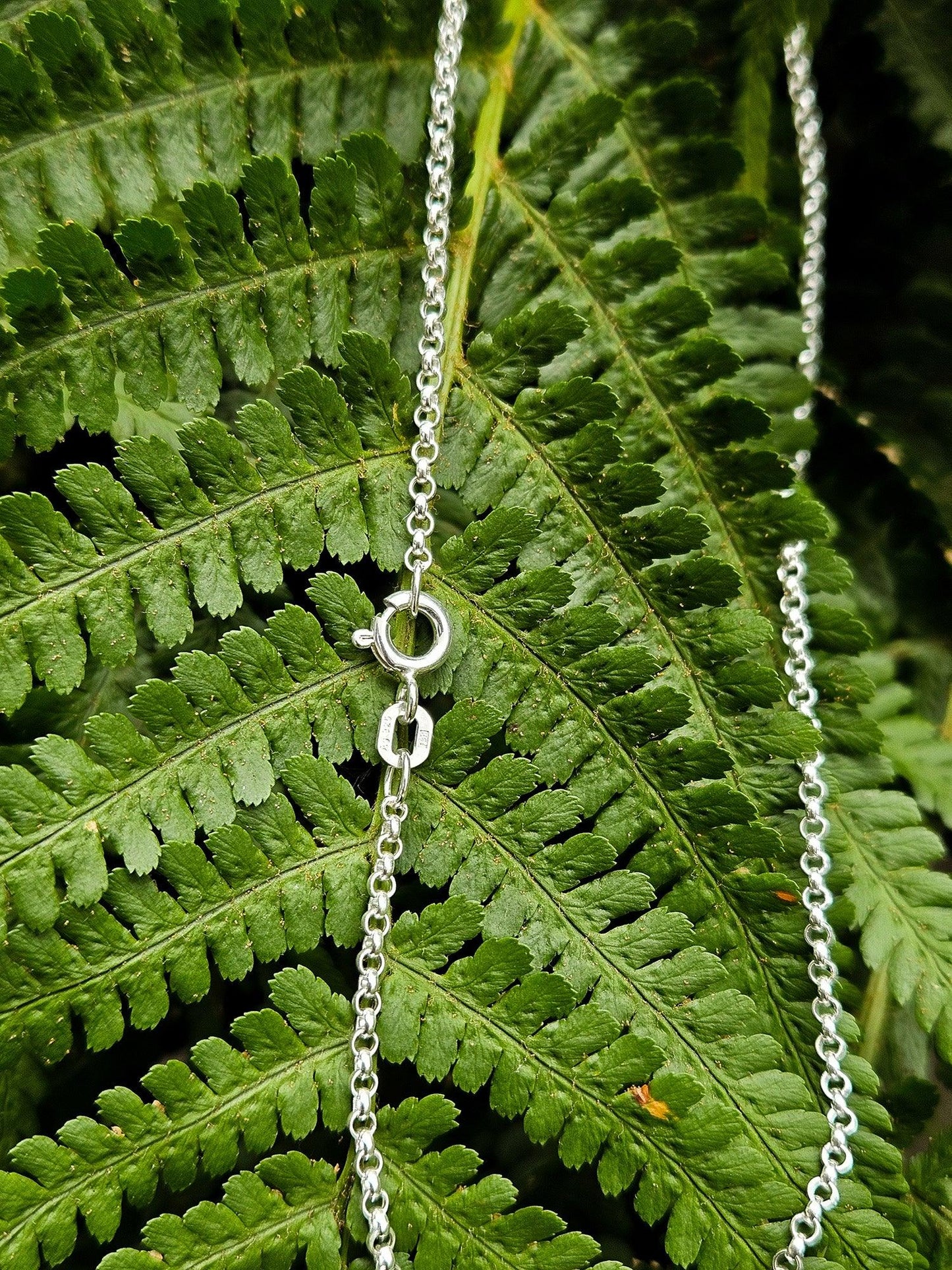 Keltische Harmonie Schmuck 925er Silber mit Ankerkette
