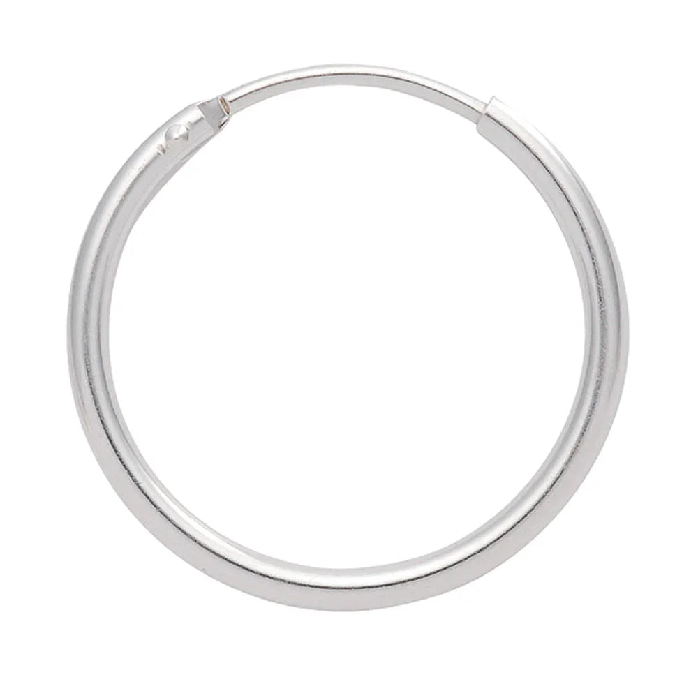 Röhrchencreolen 925 Sterling Silber
