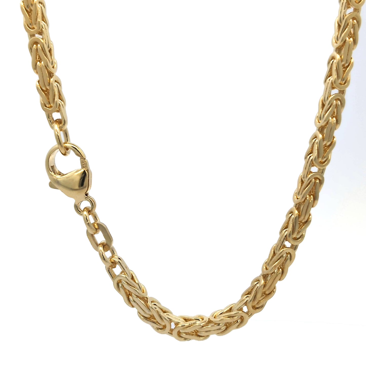 Königskette Halskette 333, 585 oder 750 Karat Gold Auswahl