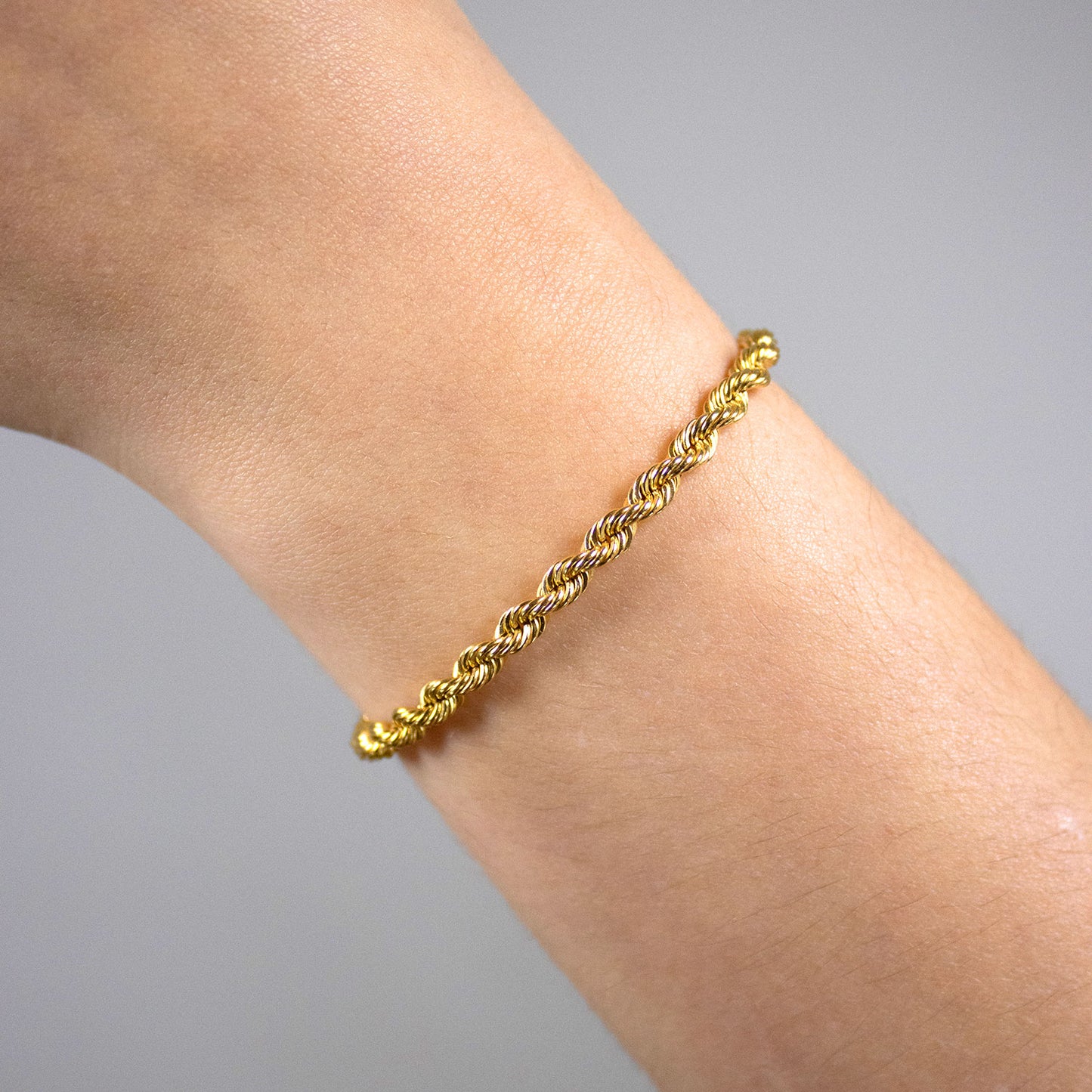 Edle Kordelkette Halskette - 333 - 8 Karat Gold Juwelier Qualität