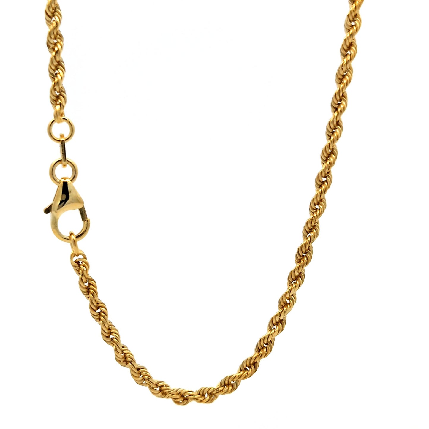 Edle Kordelkette Halskette - 585 - 14 Karat Gold Juwelier Qualität