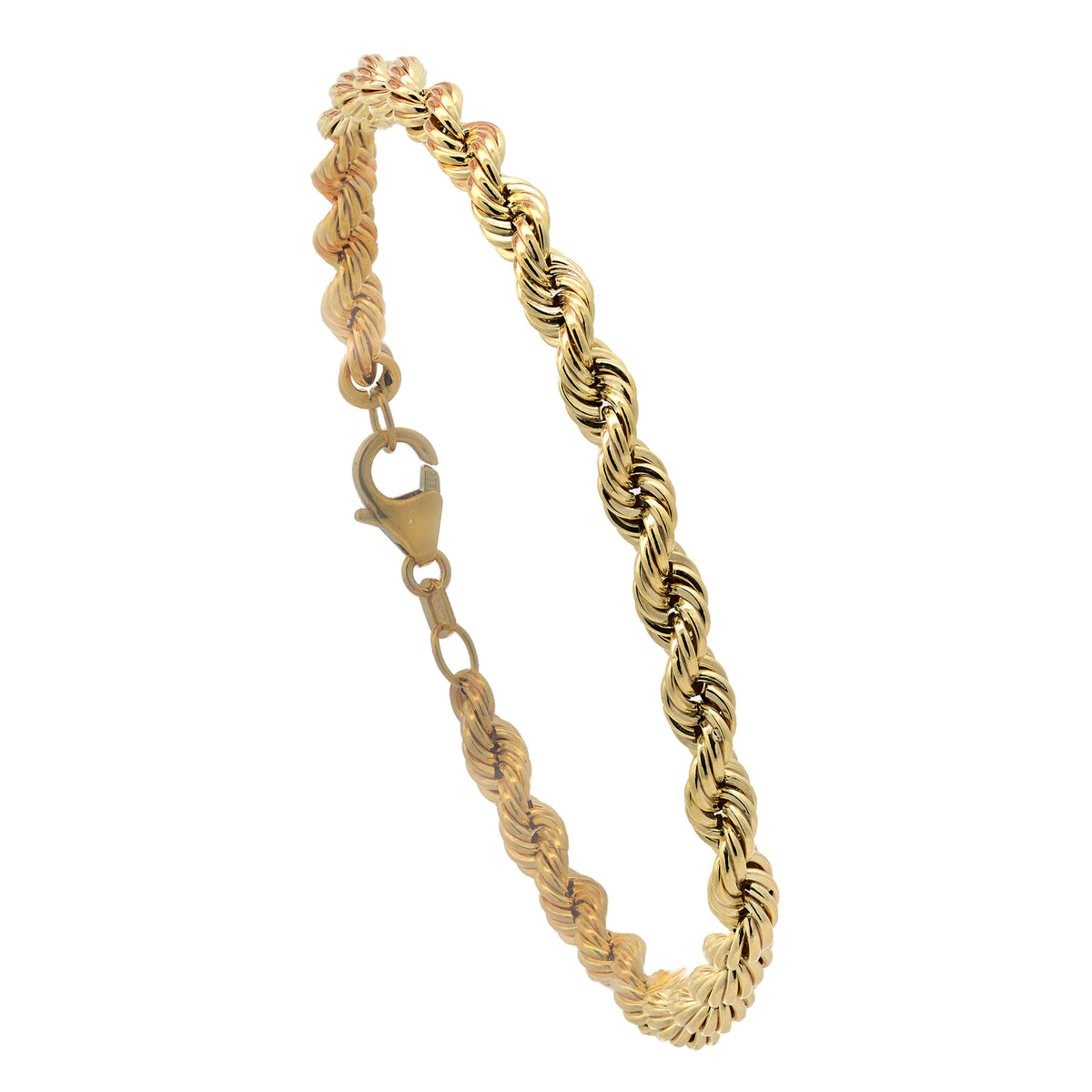 Edle Kordelkette Halskette - 585 - 14 Karat Gold Juwelier Qualität