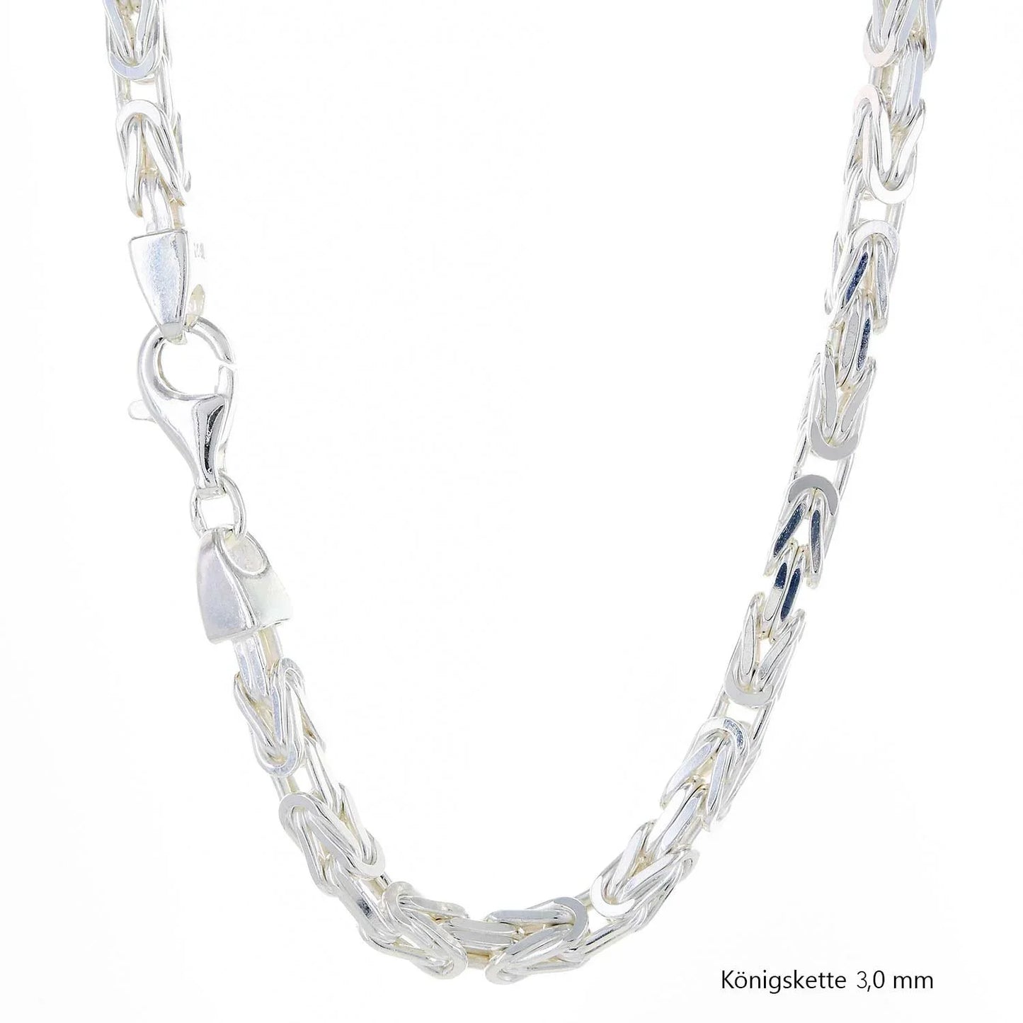 Königskette Halskette 925 Sterlingsilber Auswahl