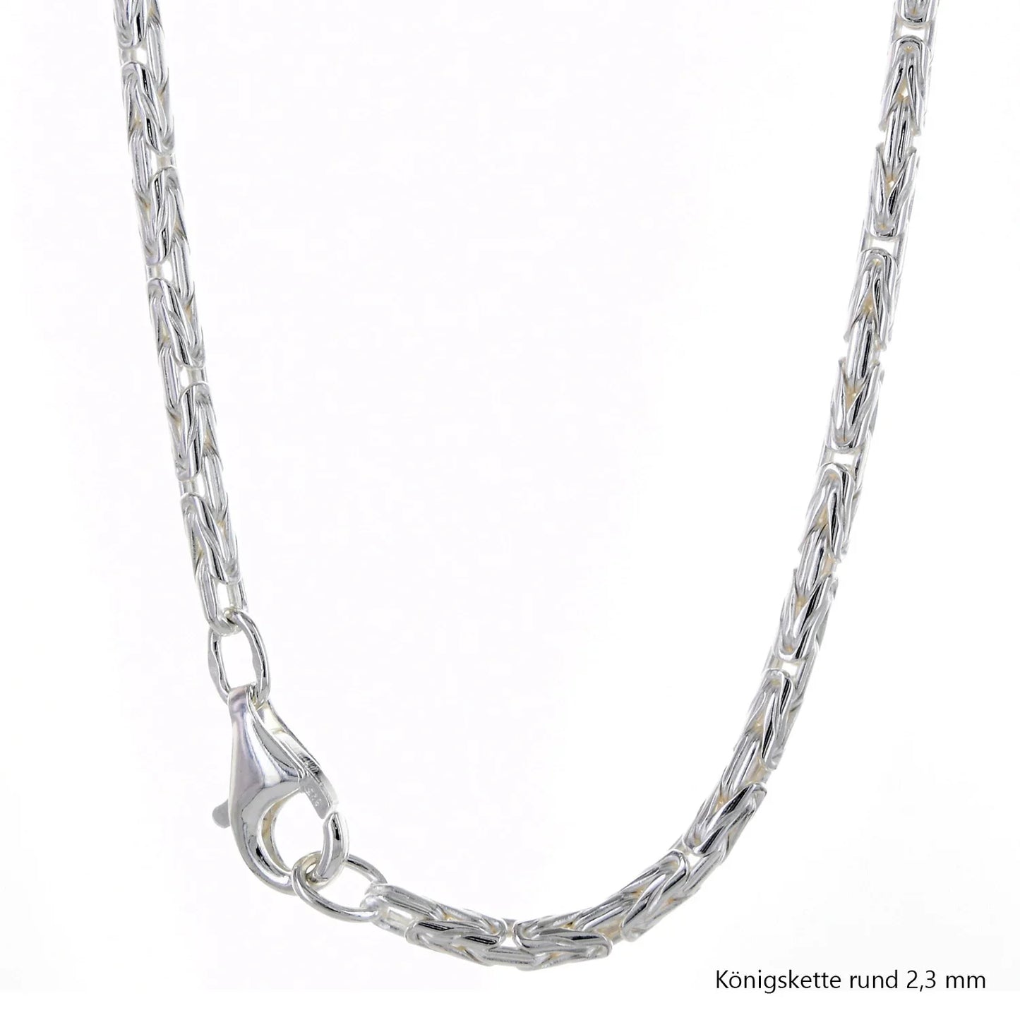 Königskette Halskette 925 Sterlingsilber Auswahl