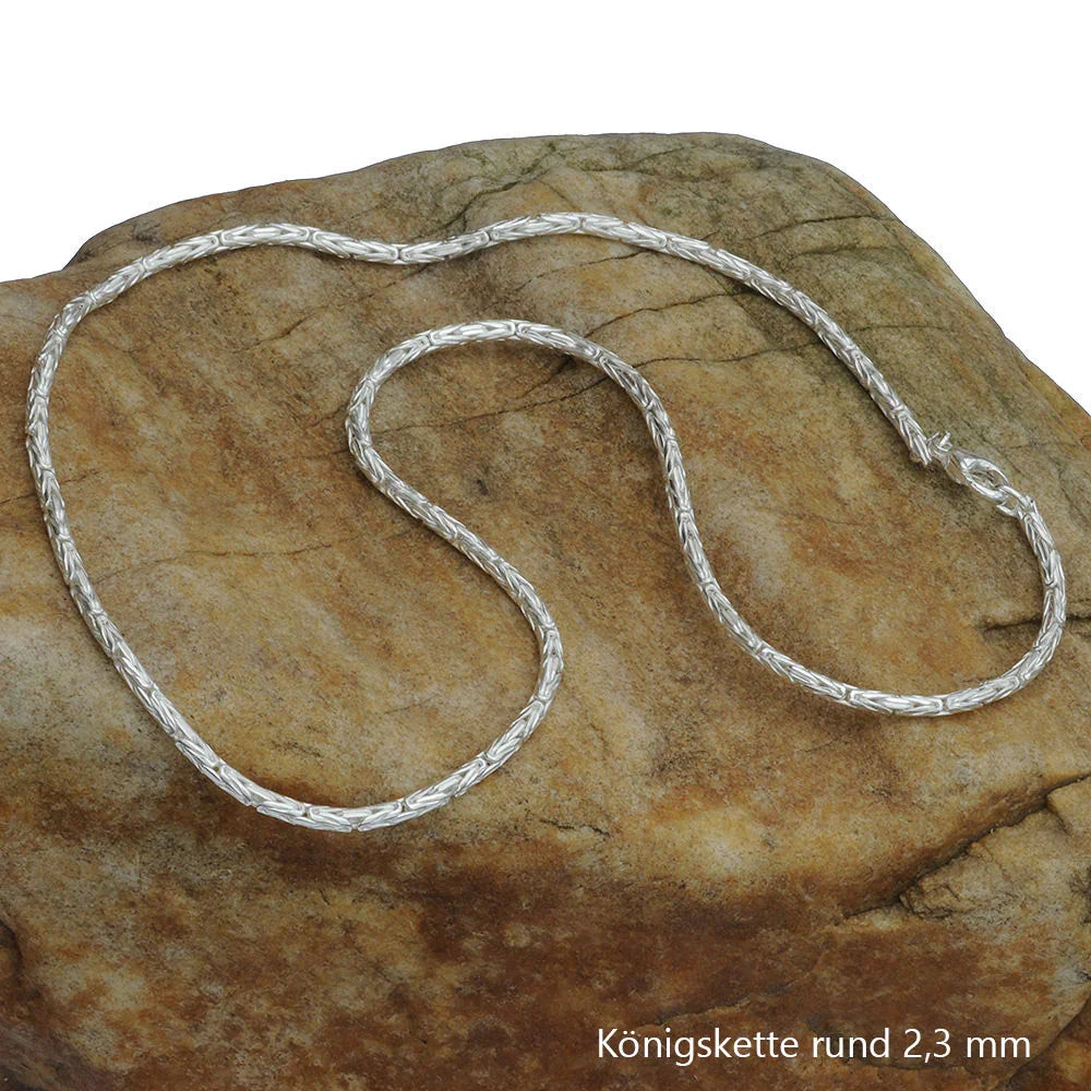 Königskette Halskette 925 Sterlingsilber Auswahl