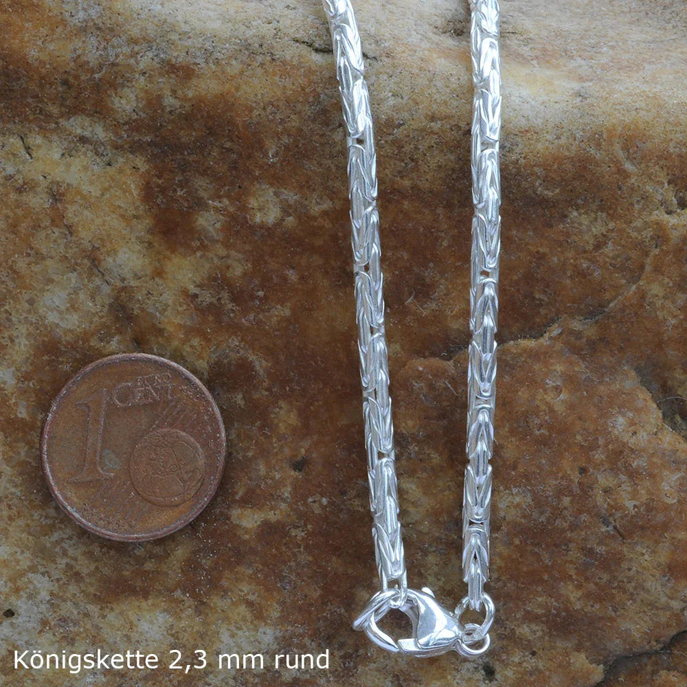 Königskette Halskette 925 Sterlingsilber Auswahl