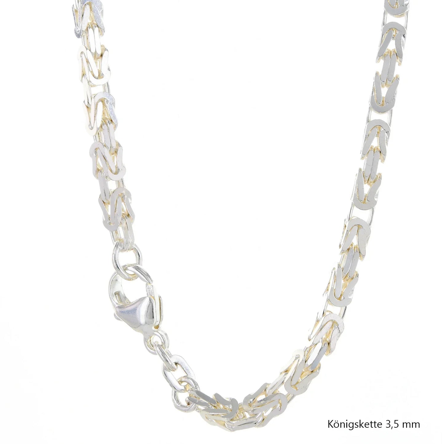 Königskette Halskette 925 Sterlingsilber Auswahl