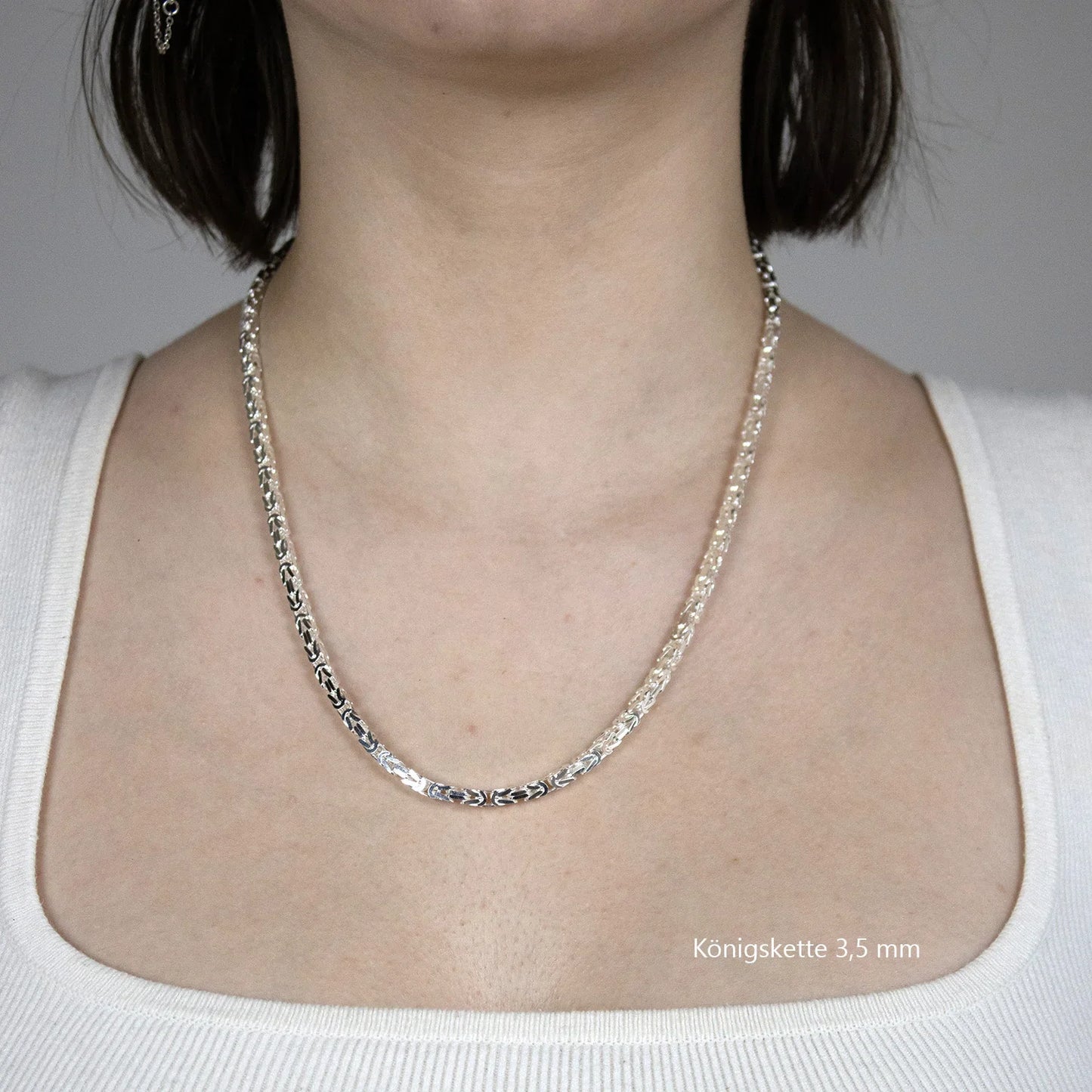 Königskette Halskette 925 Sterlingsilber Auswahl