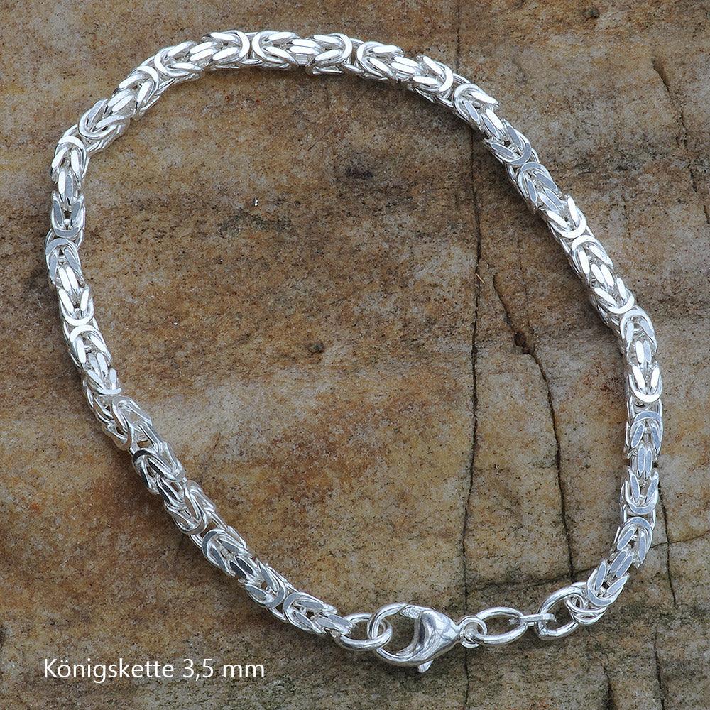Königskette Halskette 925 Sterlingsilber Auswahl