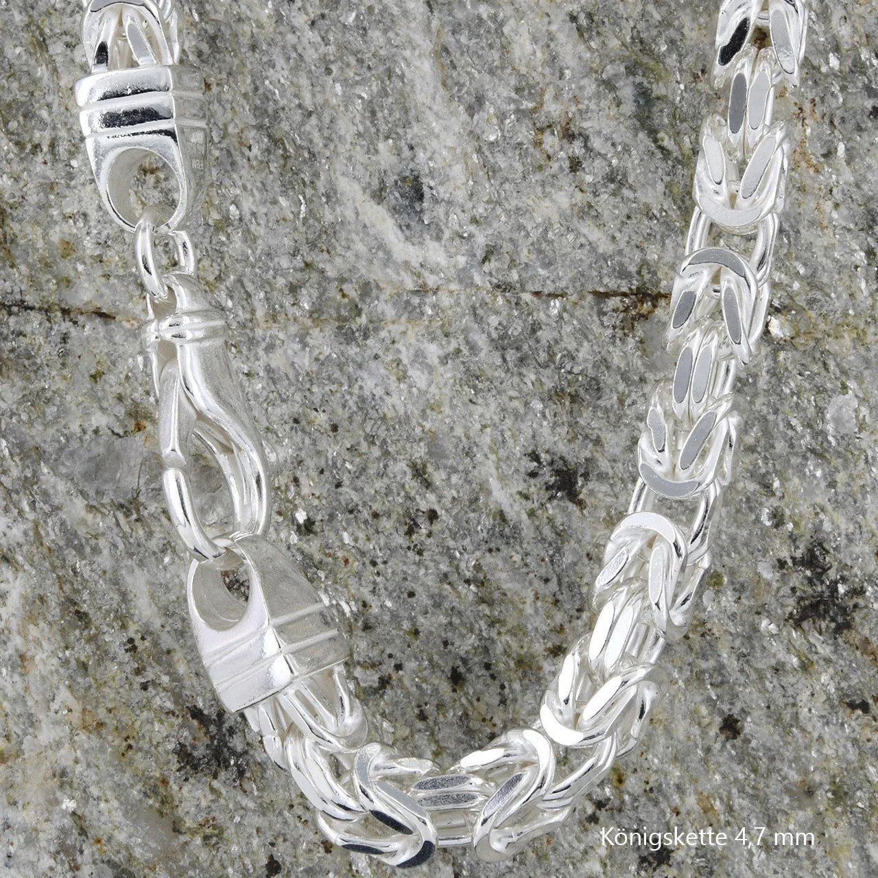 Königskette Halskette 925 Sterlingsilber Auswahl