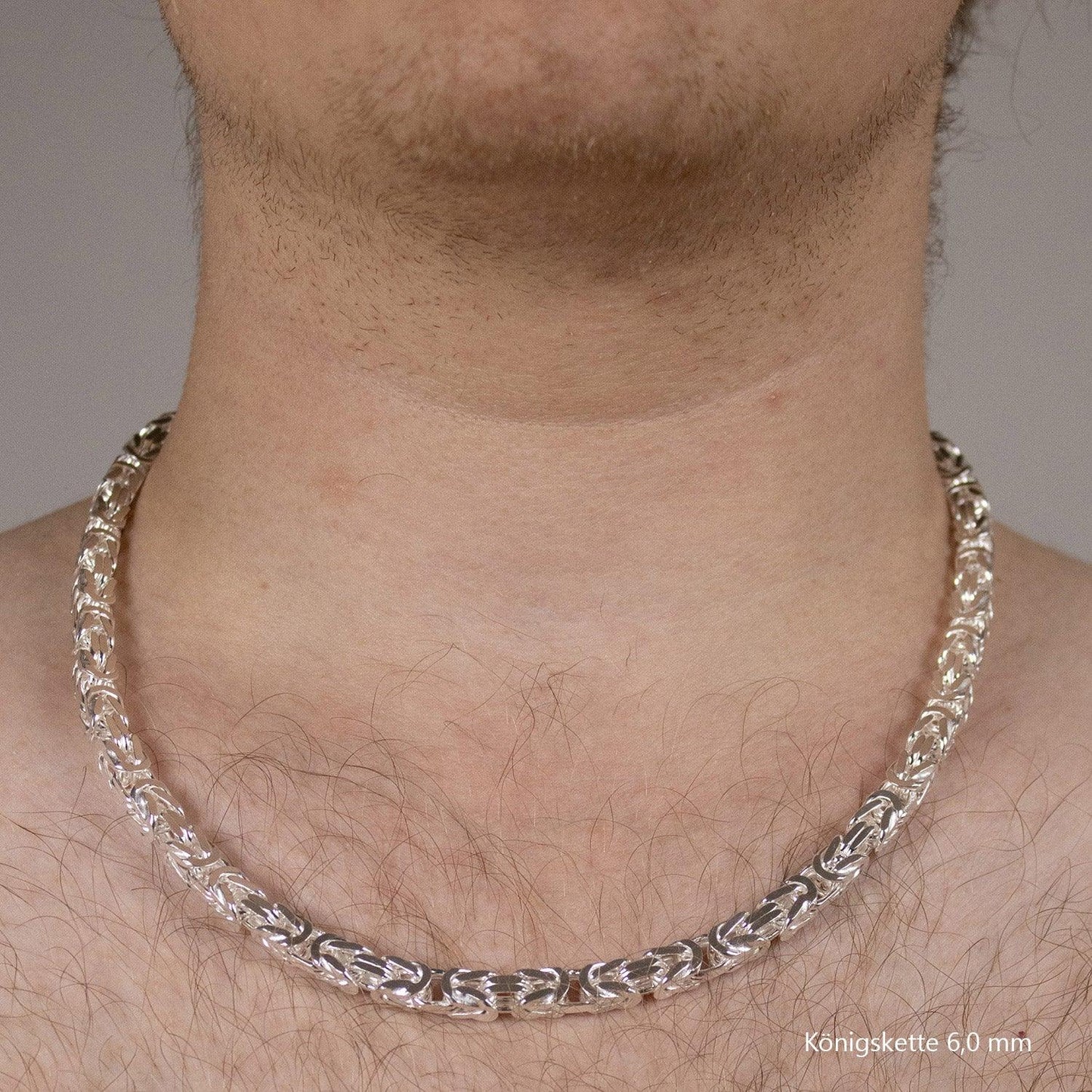 Königskette Halskette 925 Sterlingsilber Auswahl