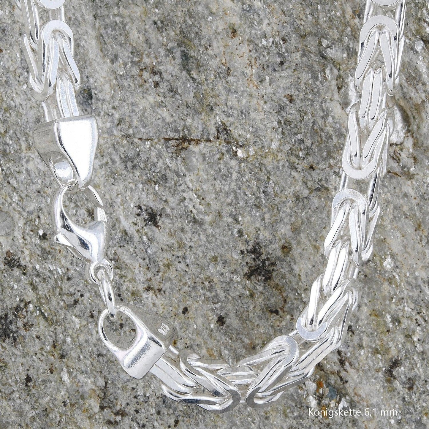 Königskette Halskette 925 Sterlingsilber Auswahl