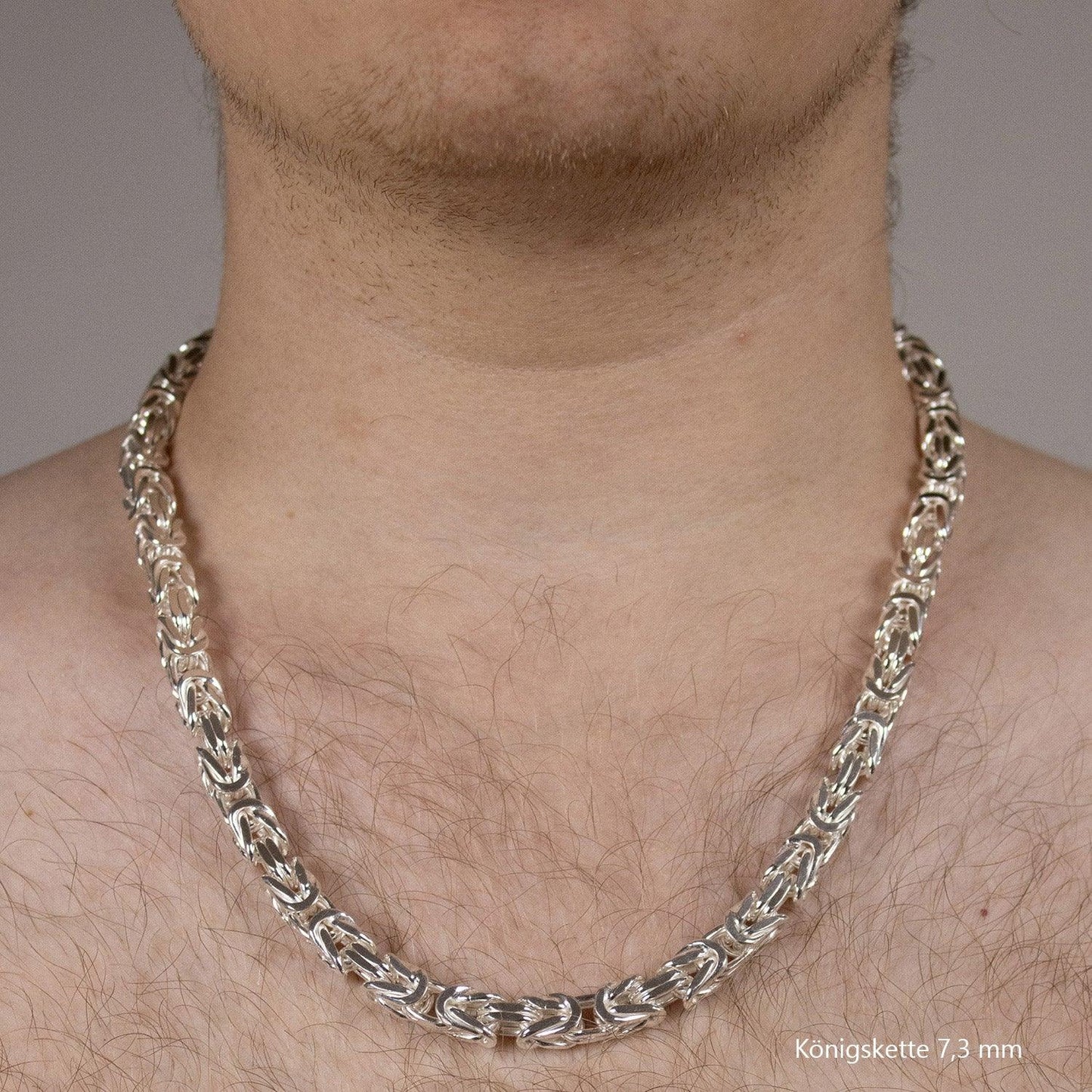 Königskette Halskette 925 Sterlingsilber Auswahl