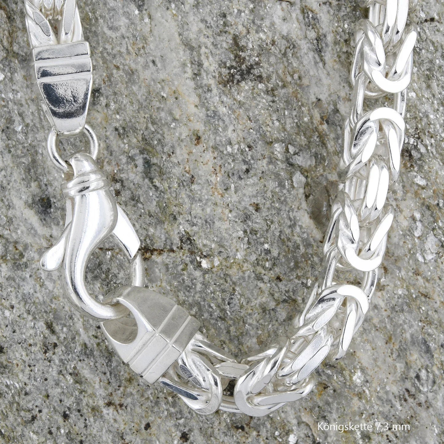 Königskette Halskette 925 Sterlingsilber Auswahl