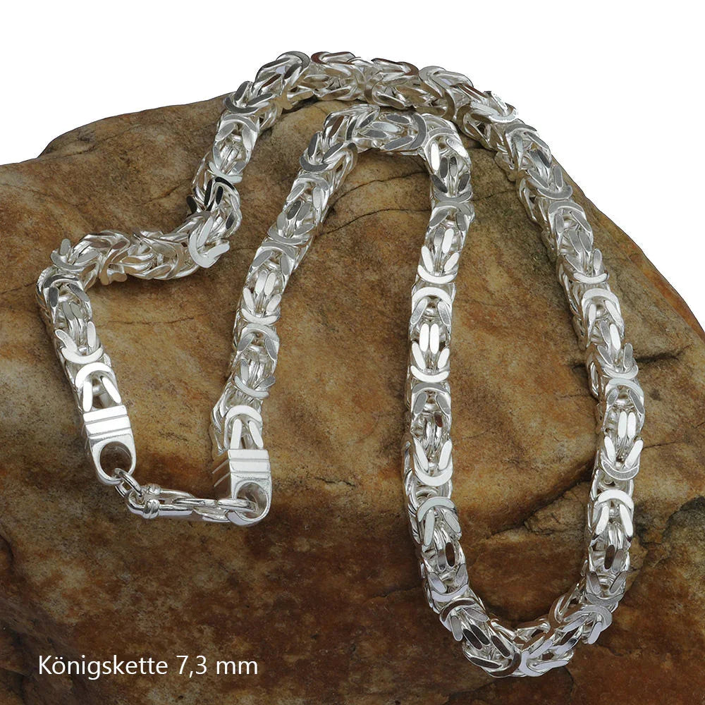 Königskette Halskette 925 Sterlingsilber Auswahl