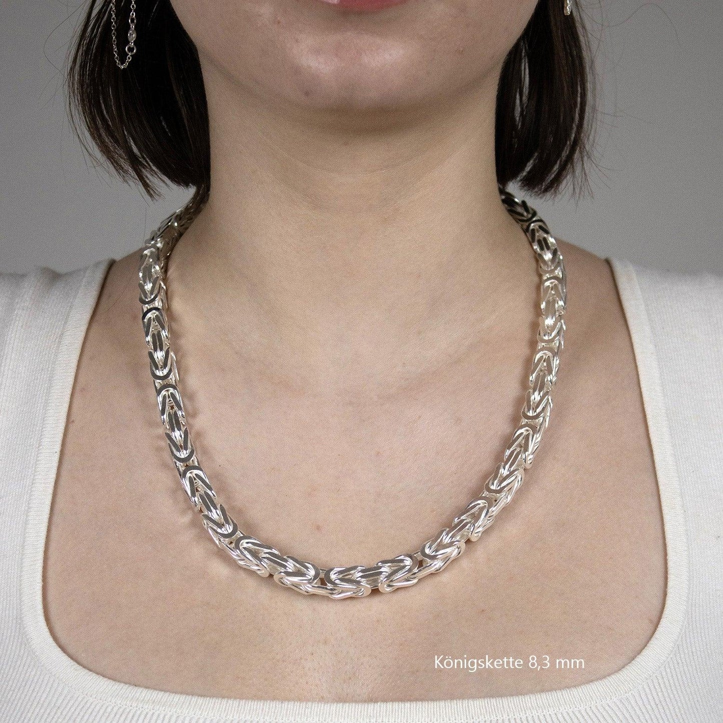 Königskette Halskette 925 Sterlingsilber Auswahl