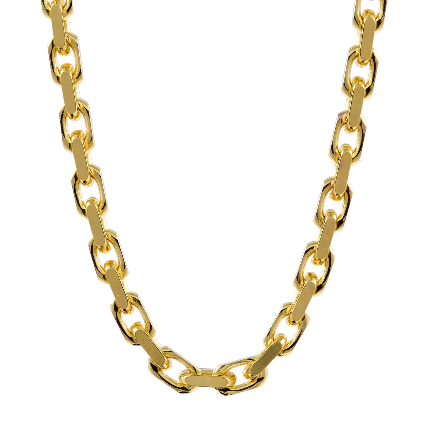 Ankerkette diamantiert Länge 18,5cm - Breite 1,8mm - 333-8 Karat Gold