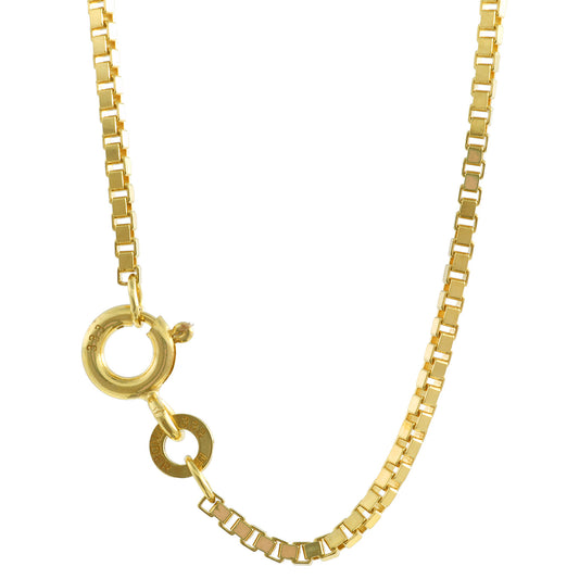 Goldkette Venezianerkette Länge 60cm - Breite 1,4mm - 333-8 Karat Gold