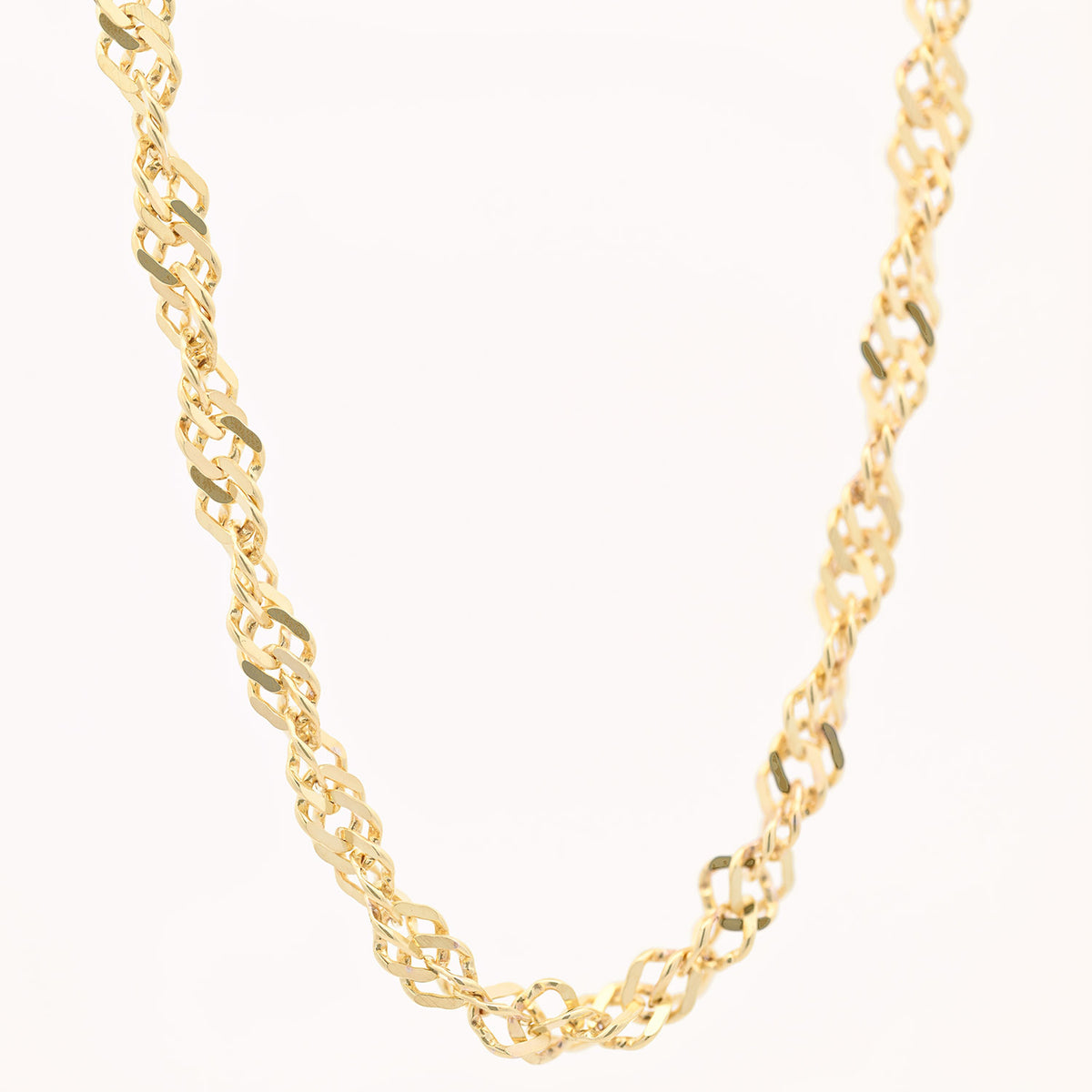 Singapurkette Halskette 333 - 8 Karat Gold Auswahl