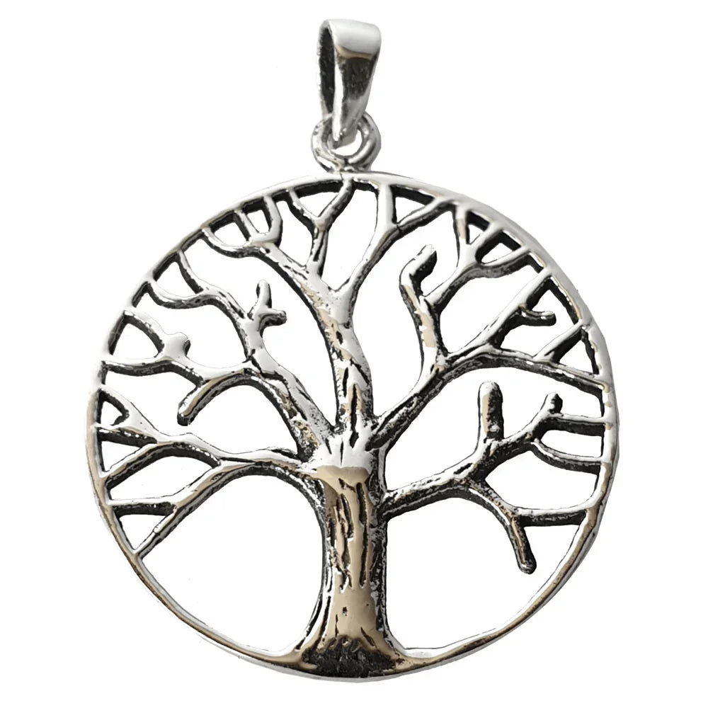 Anhänger Baum Lebensbaum 925 Silber 2,7 cm keltischer Silberschmuck