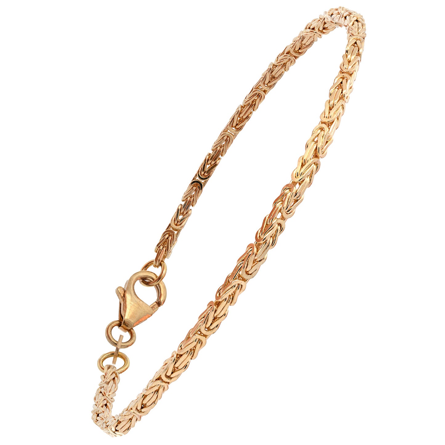 Goldarmband Königskette Armkette Breite 2,0 mm massiv 333-8 Karat Gold