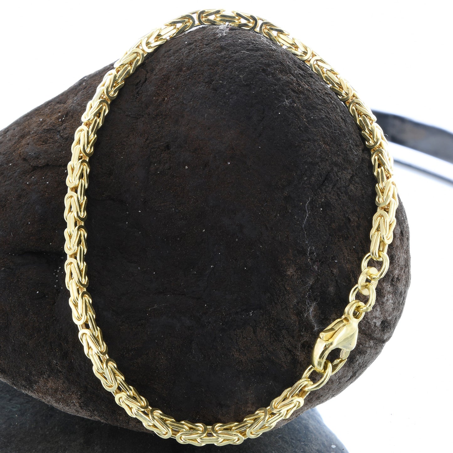 Goldarmband Königskette Armkette Breite 2,8 mm massiv 333-8 Karat Gold