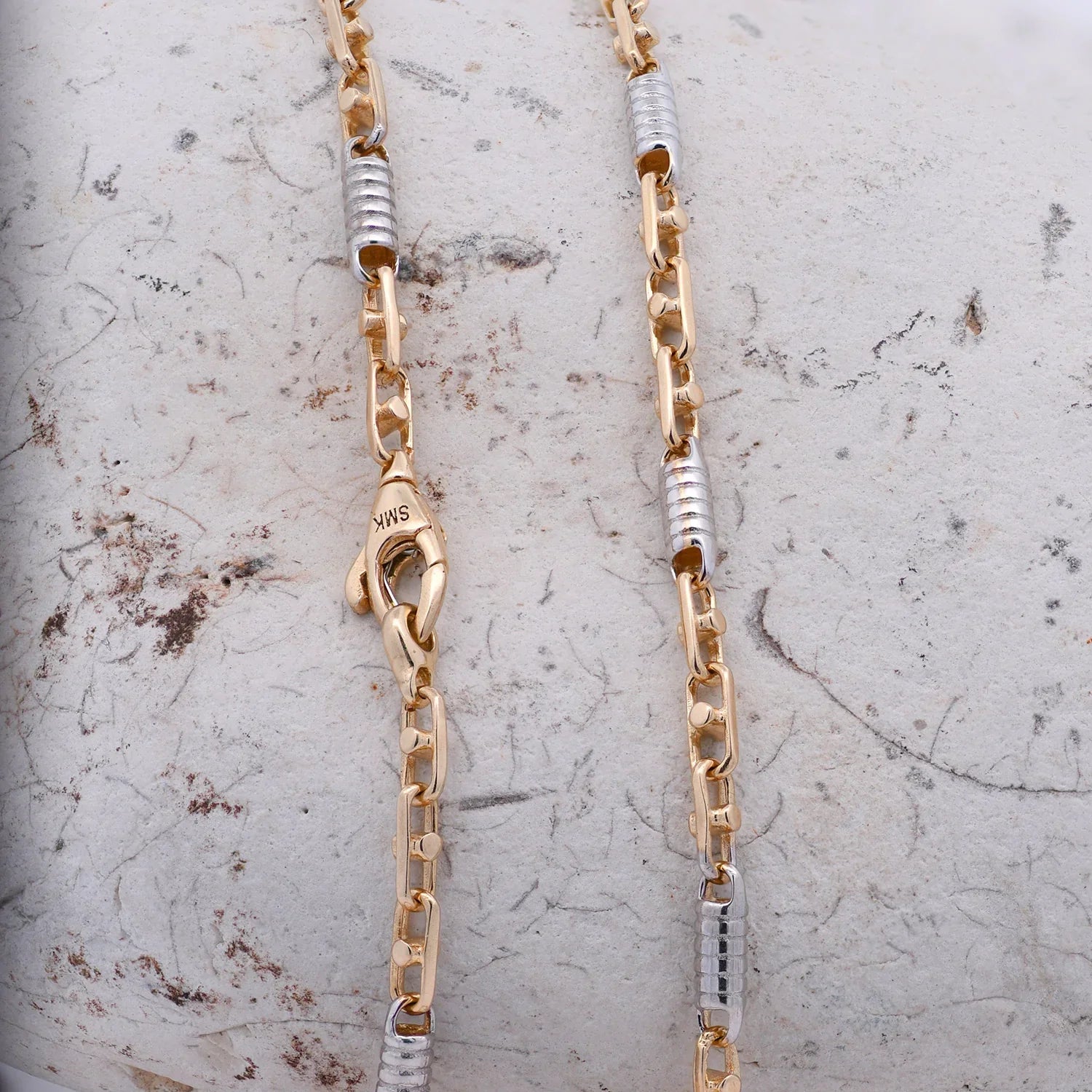 Goldkette Monte Carlo Halskette Breite 2,5 mm massiv 585-14 Karat Gold
