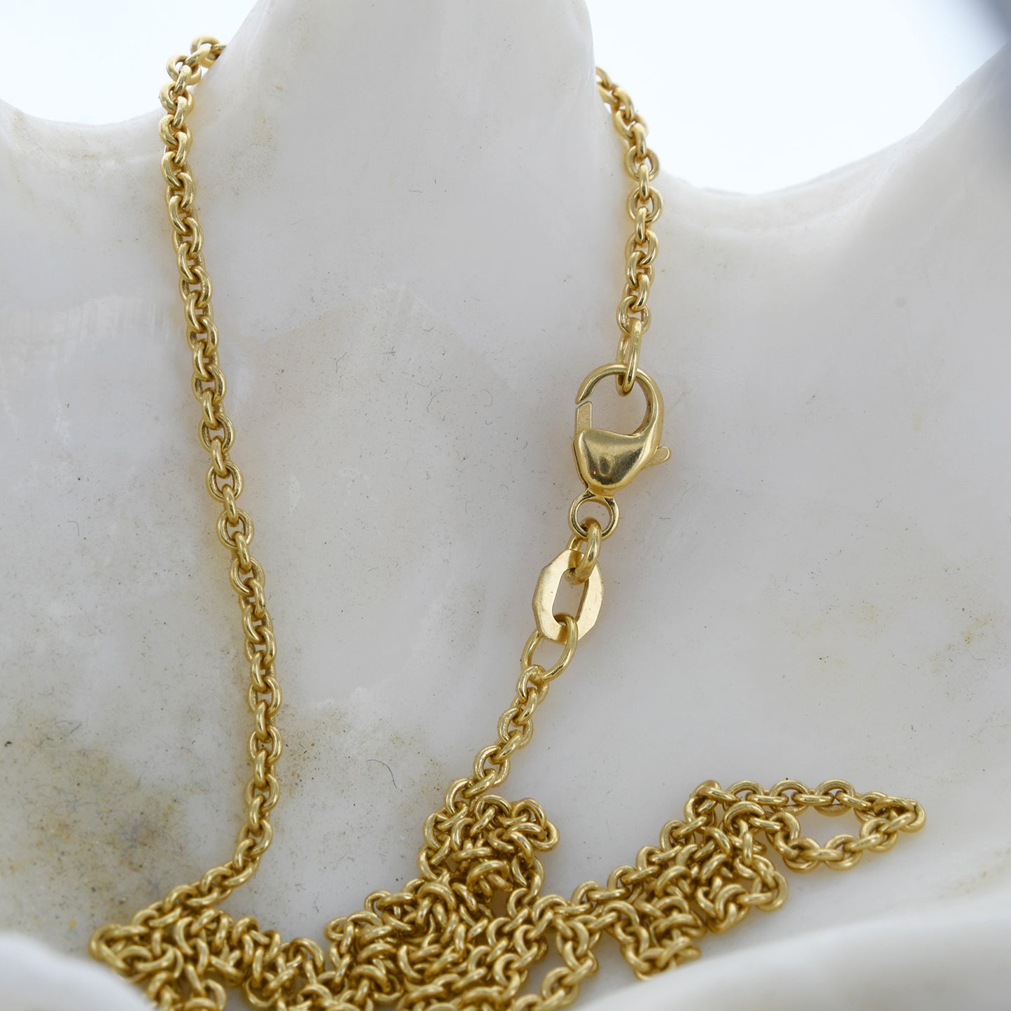 Ankerkette rund Halskette 750 - 18 Karat Gold Auswahl