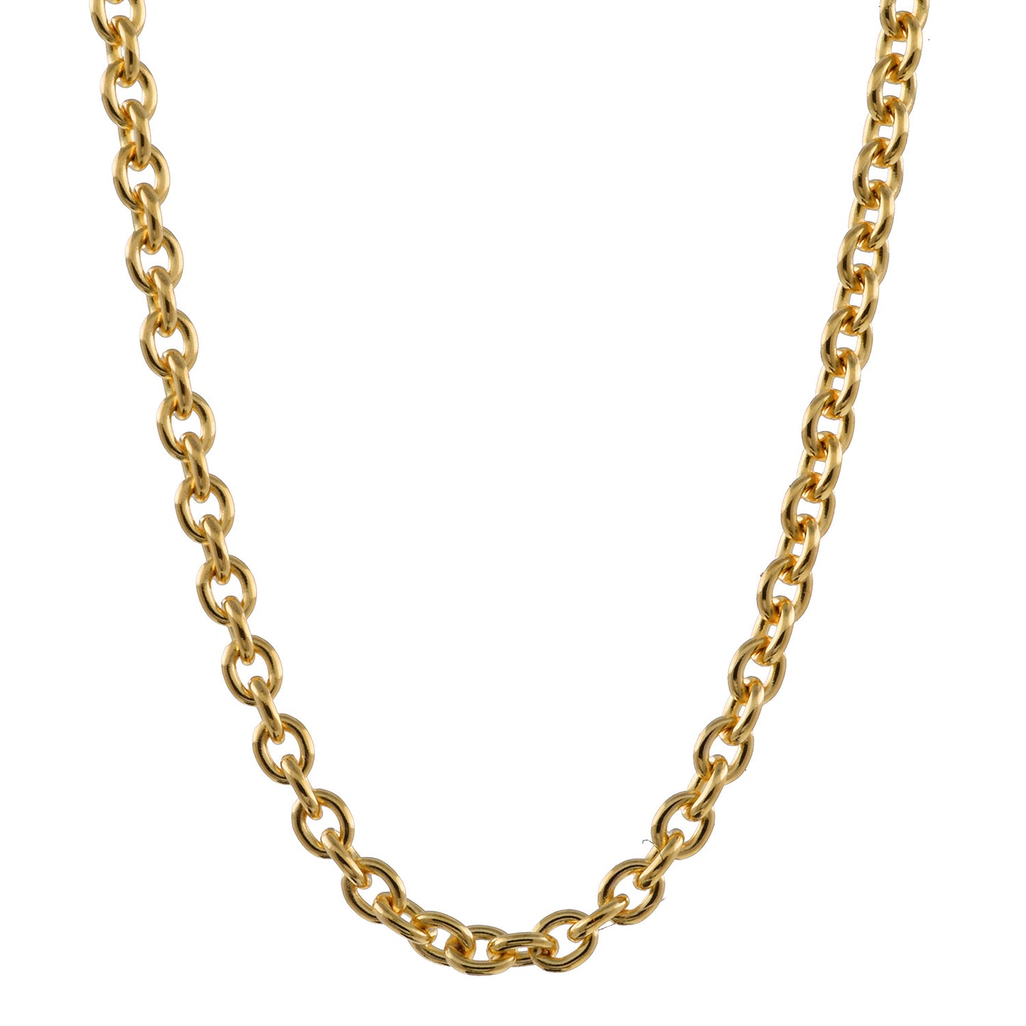 Ankerkette rund Halskette 585 - 14 Karat Gold Auswahl