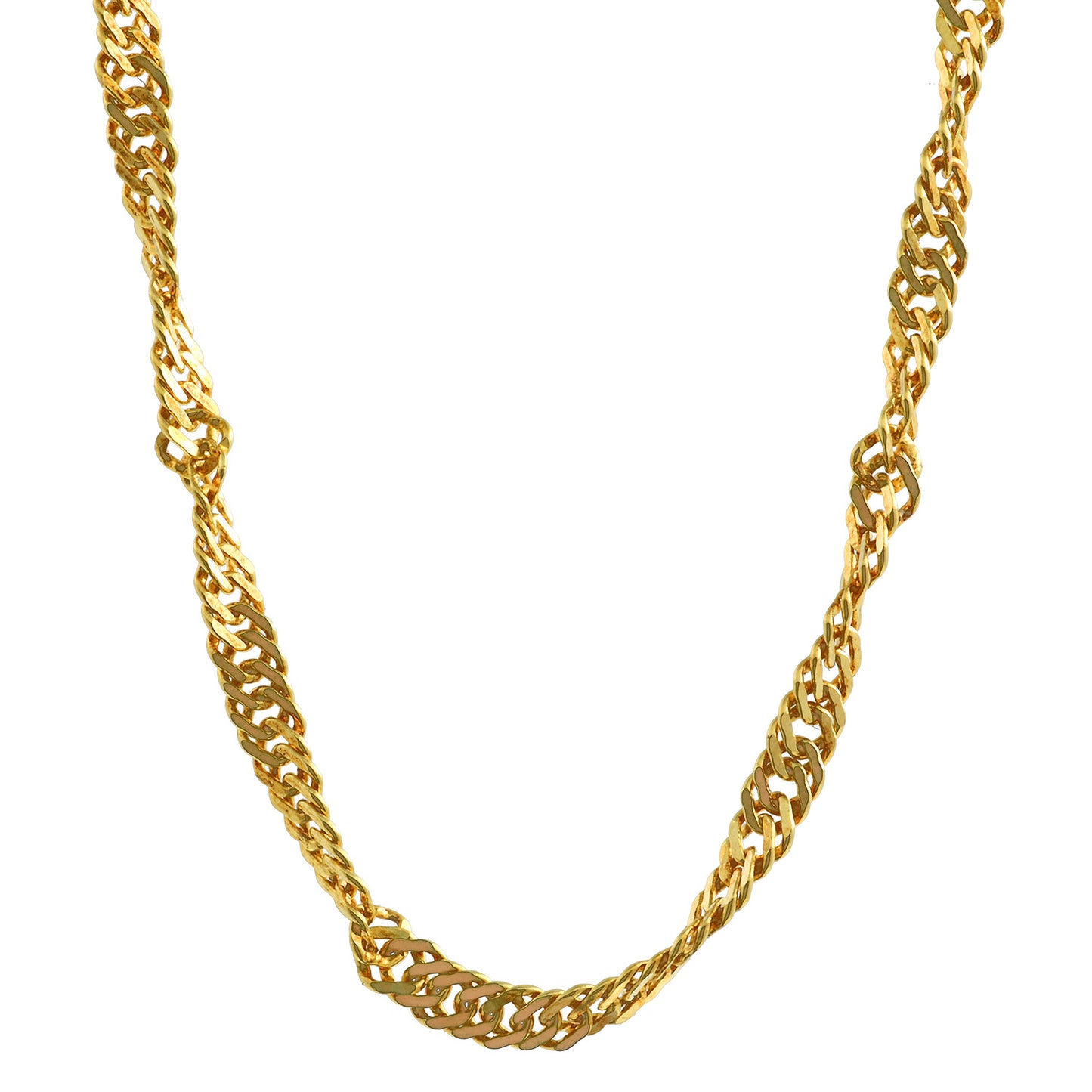 Singapurkette Halskette 333 - 8 Karat Gold Auswahl