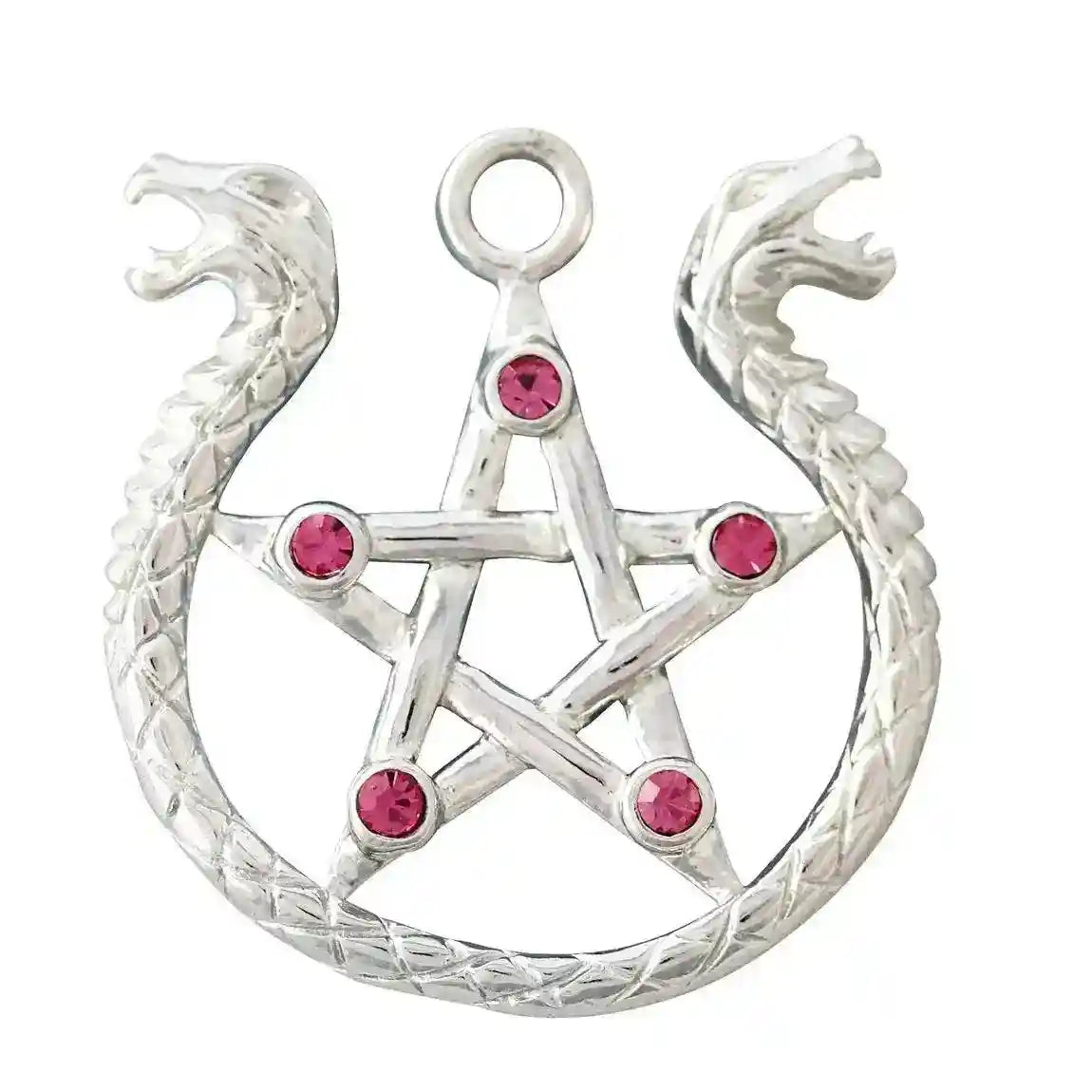 Amphisibaena Schmuck Anhänger 925er Silber + echte Silberkette