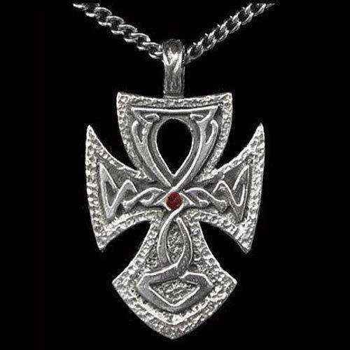 Angelsächsischer Ankh Anhänger Schmuck - Ägyptisch , Ankh , Engel - 45x27mm