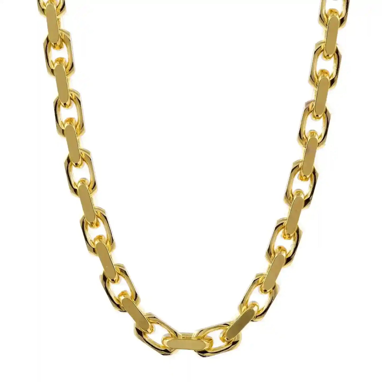 Ankerkette diamantiert Länge 18,5cm - Breite 1,8mm - 333-8 Karat Gold