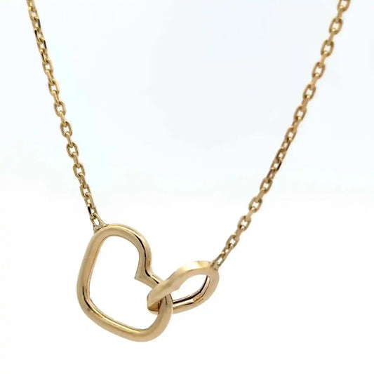 Ankerkette diamantiert Länge 45cm - Breite 1,2mm - 585-14 Karat Gold
