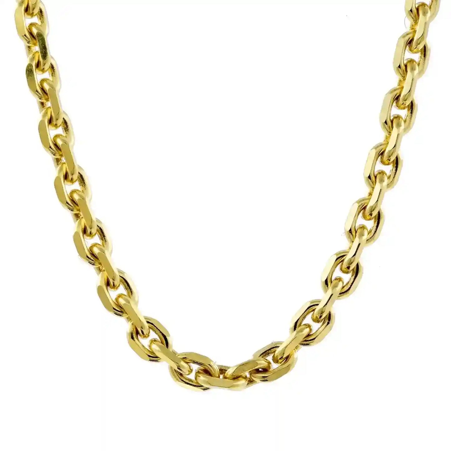 Ankerkette diamantiert Länge 50cm - Breite 1,9mm - 333-8 Karat Gold