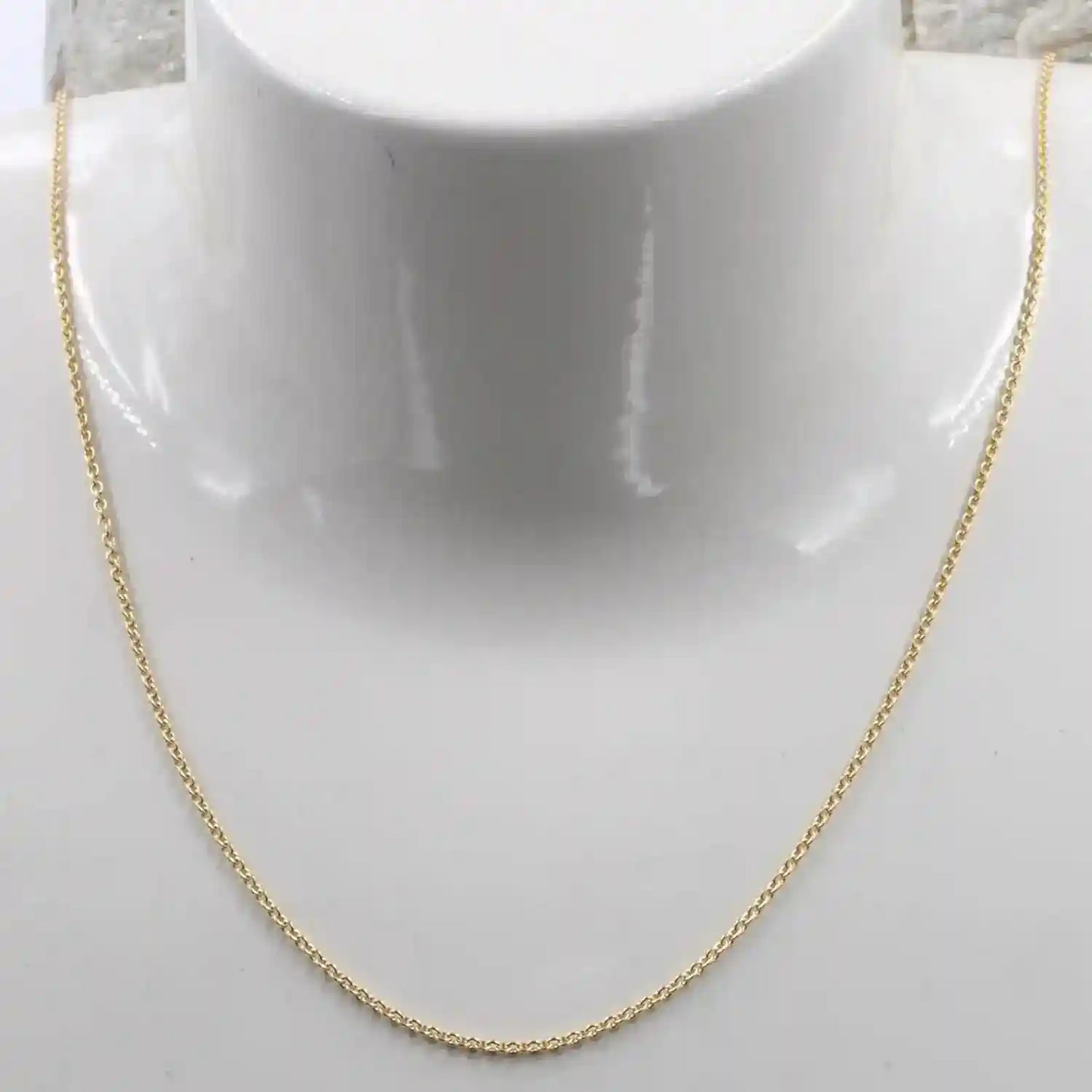 Ankerkette rund Halskette 585 - 14 Karat Gold Auswahl