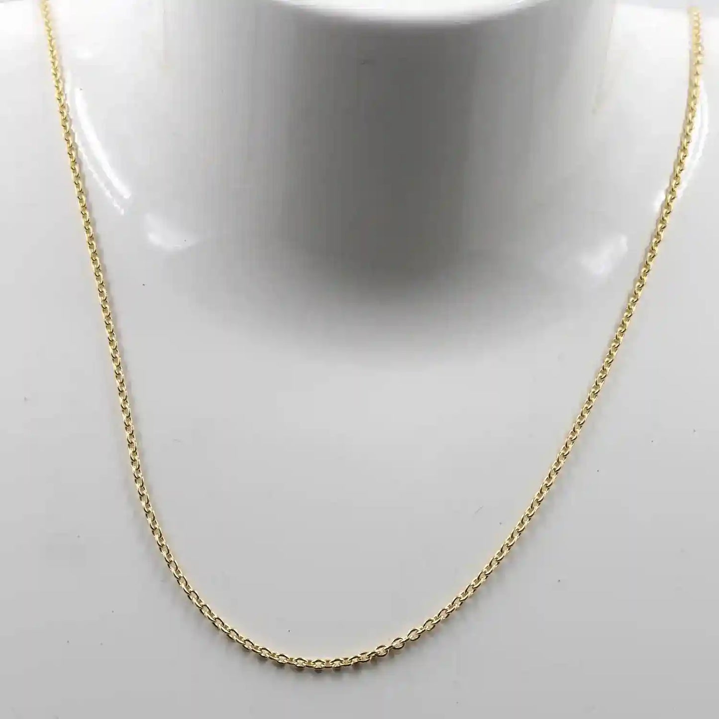 Ankerkette rund Halskette 585 - 14 Karat Gold Auswahl