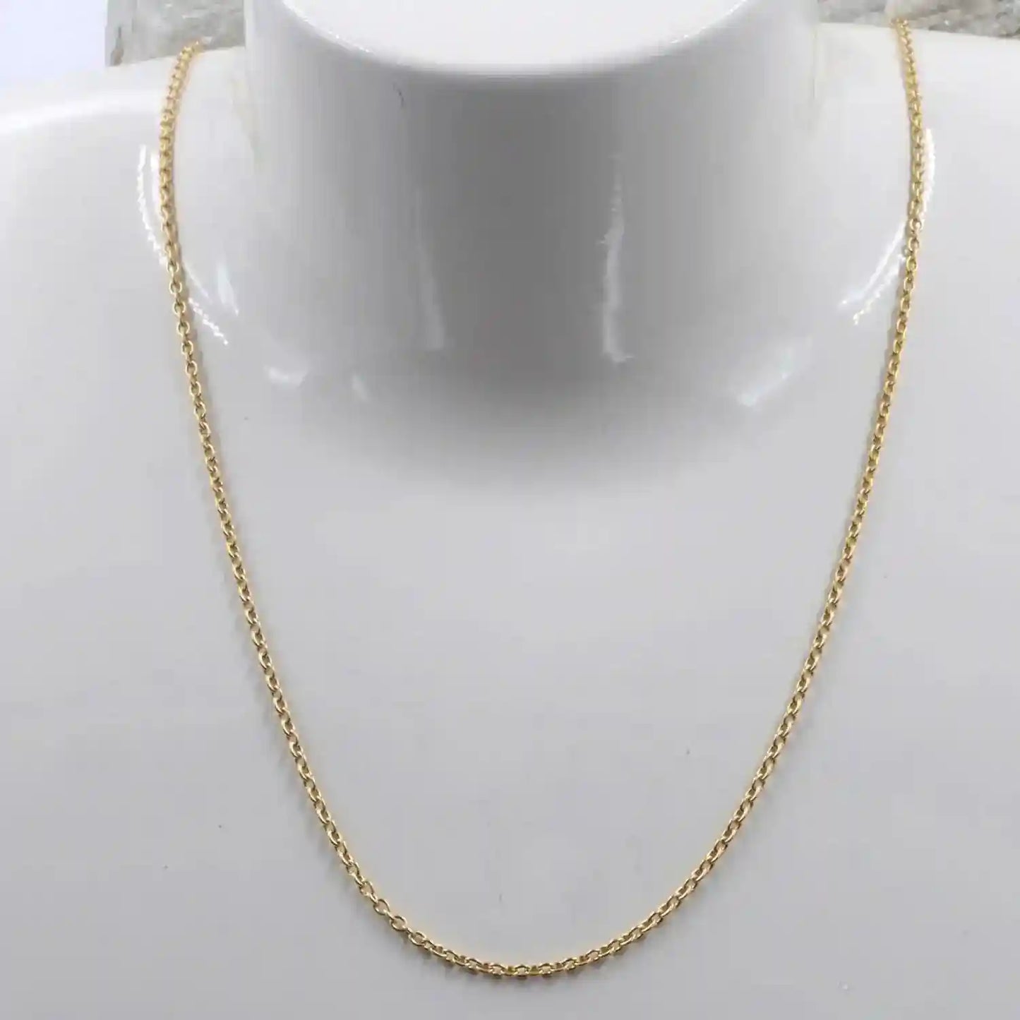 Ankerkette rund Halskette 750 - 18 Karat Gold Auswahl