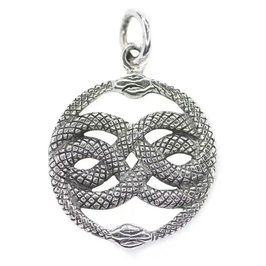 Aurin Schlangen Auryn Anhänger 925er Silber 21mm Durchmesser