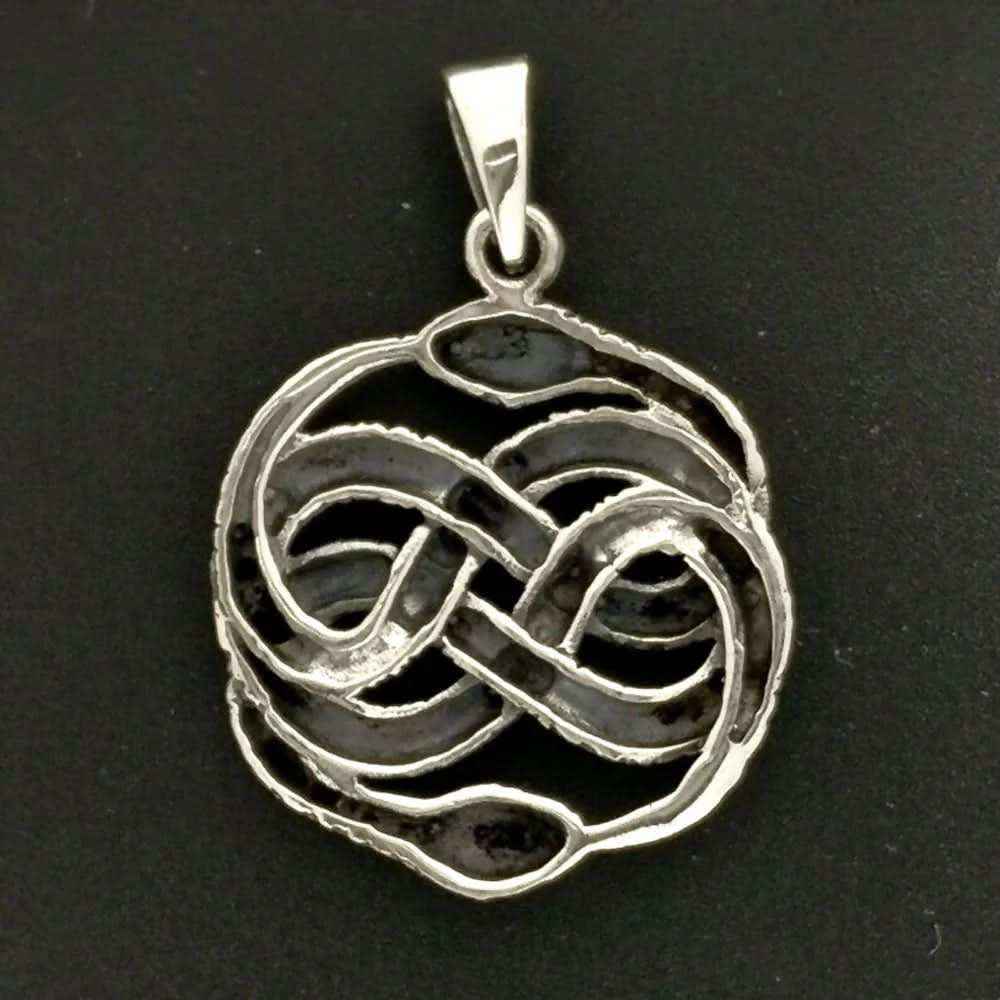 Auryn Aurin Anhänger 925 Silber + Kette Atreyu Unendliche Geschichte