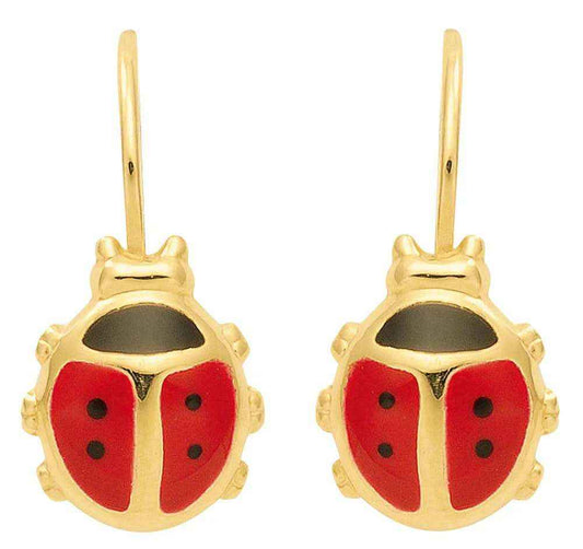 Boutons Marienkäfer  333 Gelbgold