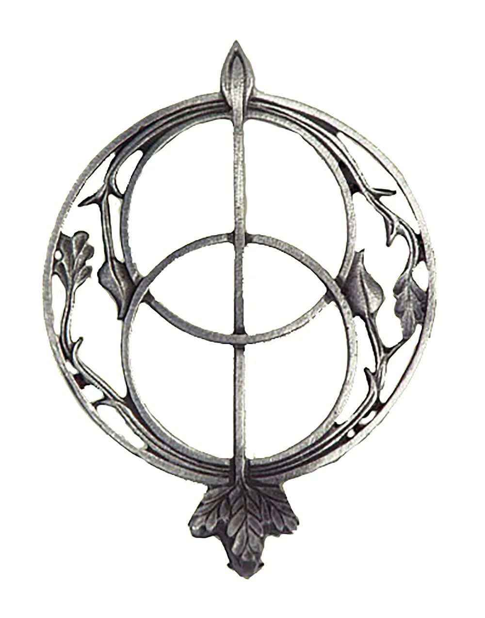 Challis Wells Chalice-Brunnen Anhänger Schmuck 47x35mm