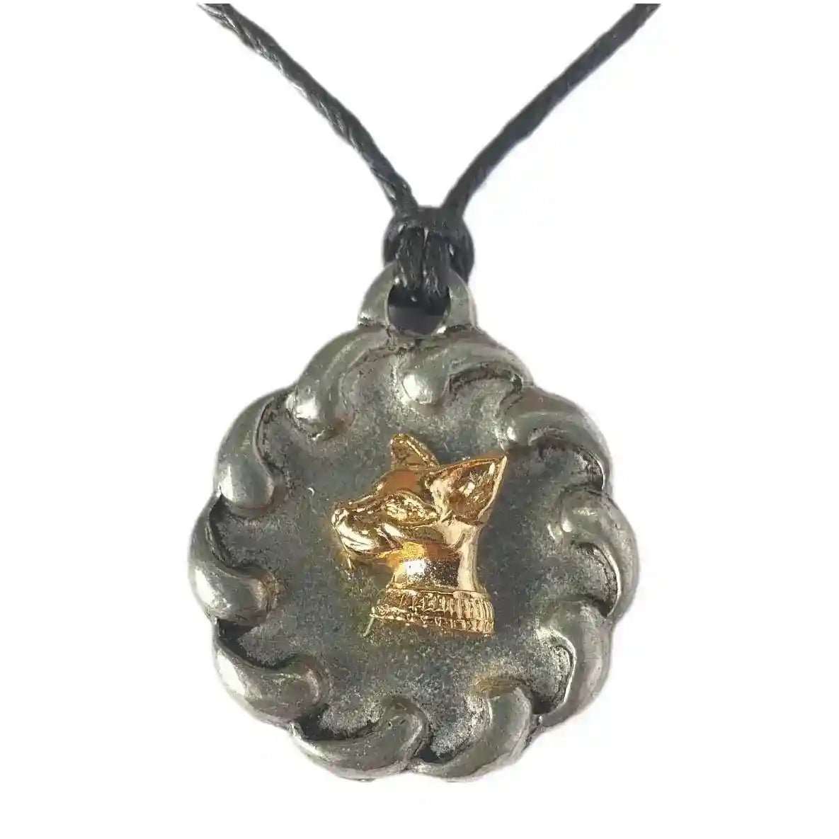 Die Katze - Glücksbringer Anhänger Schmuck - Glück - 23mm Durchmesser