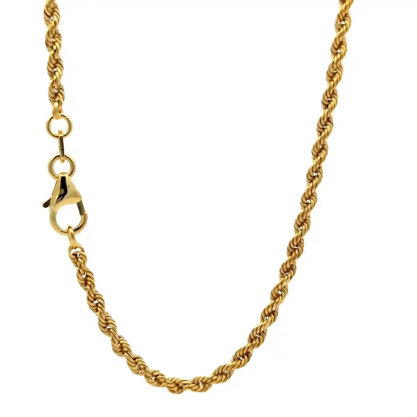 Edle Kordelkette Halskette - 585 - 14 Karat Gold Juwelier Qualität - Firma Holzenplotz - Silberketten-Goldketten.de