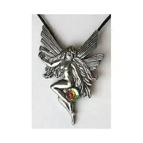 Elfen Anhänger: Die Elfe der Freude - Elfen Feen - 32x 47mm