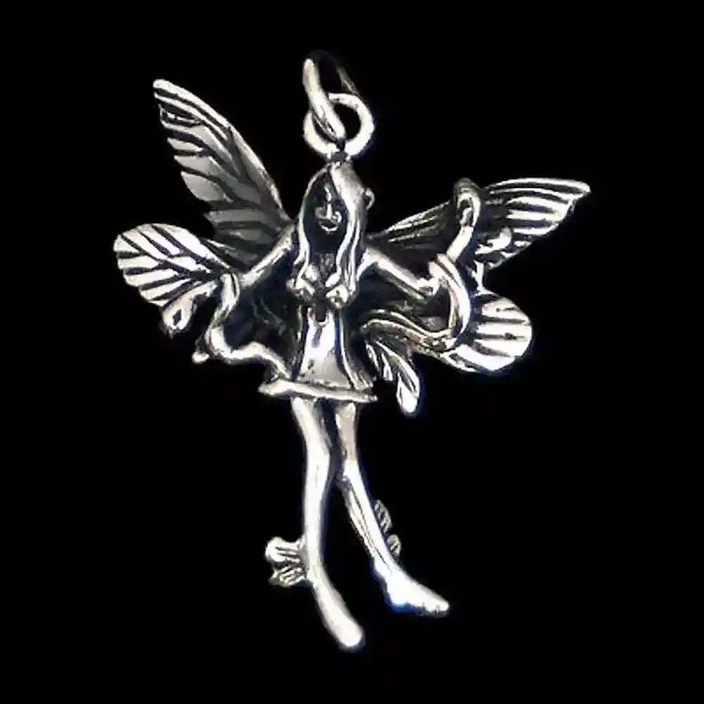 Fee, Elfen Schmuck Anhänger 925er Silber - Elfen Feen -